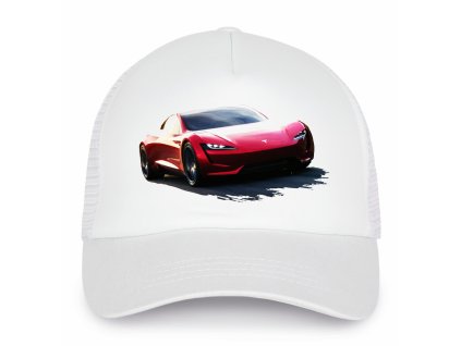 Kšiltovka trucker Tesla Roadster