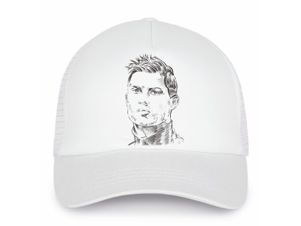 Kšiltovka trucker Cristiano Ronaldo Obličej