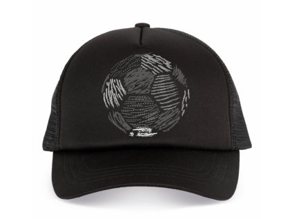 Kšiltovka trucker Fotbalový míč black