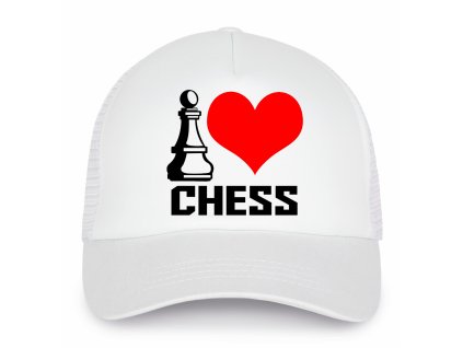 Kšiltovka trucker Miluji šachy