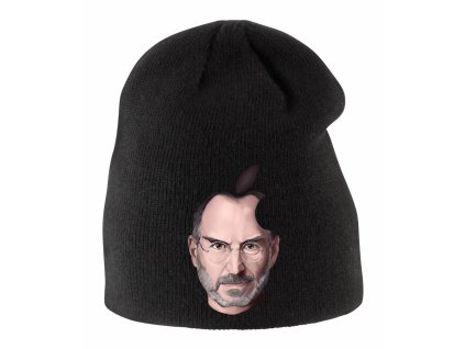 Dětská zimní čepice Steve Jobs Apple