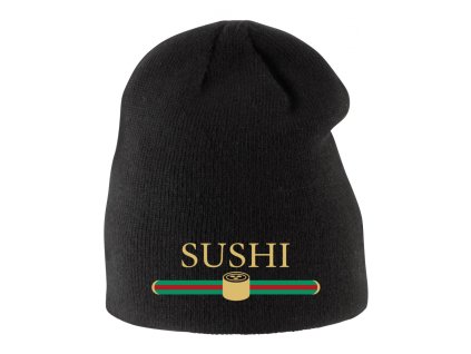 Dětská zimní čepice Sushi