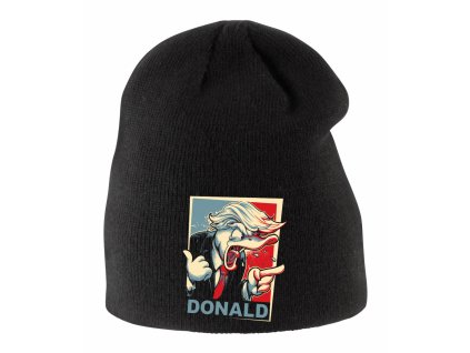 Dětská zimní čepice Donald Trump