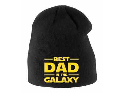 Dětská zimní čepice Nejlepší Táta v Galaxii