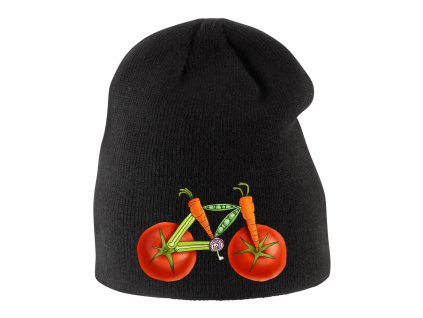 Dětská zimní čepice Zeleninové kolo