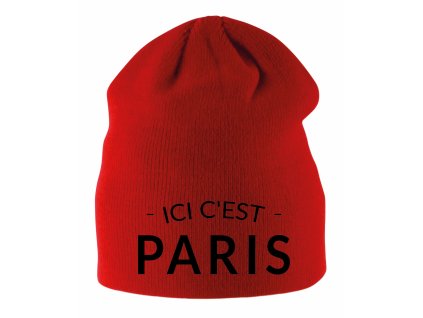 Dětská zimní čepice Messi Paříž