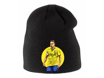 Dětská zimní čepice Neymar 10 Brazílie