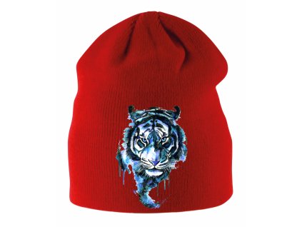 Dětská zimní čepice Modrý Tygr