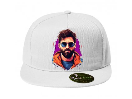 Snapback bílá Cool Messi