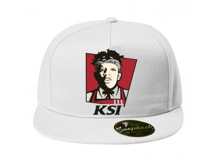 Snapback bílá KSI