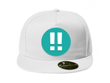 Snapback bílá Brilantní Tah