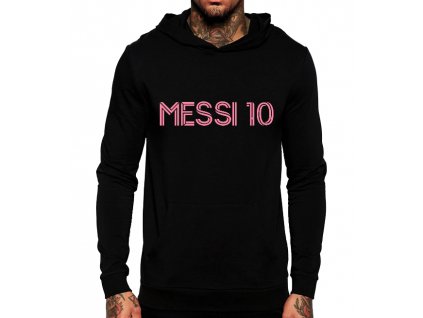 panska mikina s kapuci Messi miami