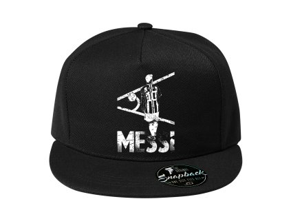 Snapback černá Messi rohový kop