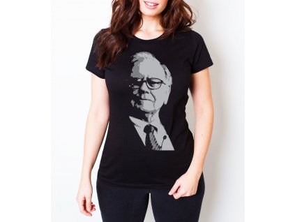 Dámské tričko Warren Buffet Ikona