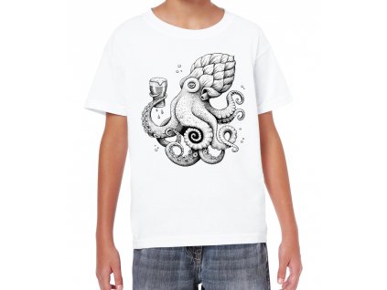 Dětské tričko Pivo chobotnice