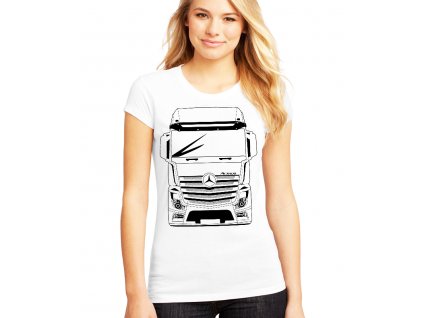 Dámské tričko Mercedes náklaďák