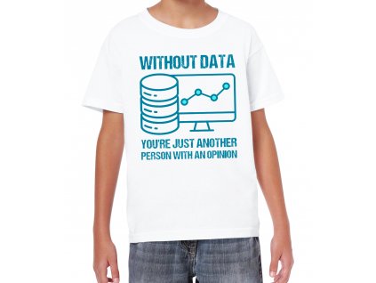 dětské tričko Věda a data