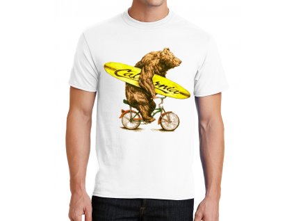 pánské tričko Medvěd surf