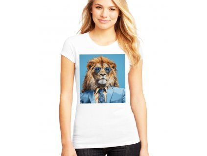 dámské tričko Lev oblek