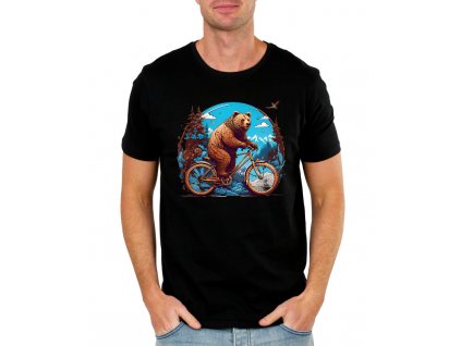 pánské tričko Medvěd kolo