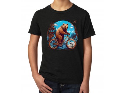 dětské tričko Medvěd kolo