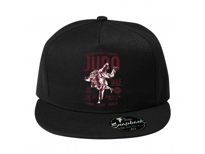 Snapback černá Judo