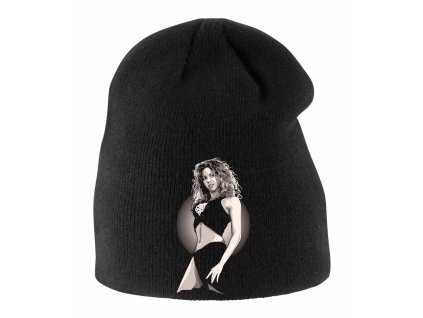 Dětská zimní čepice černá Shakira