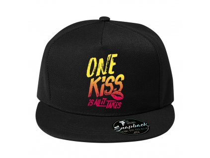 Snapback černá Dua lipa one kiss