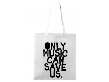 nákupní taška Hudba nás zachrání