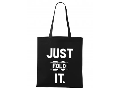 nákupní taška Poker Just Fold It