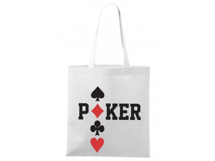 nákupní taška Poker Káry Piky Kříže Srdce
