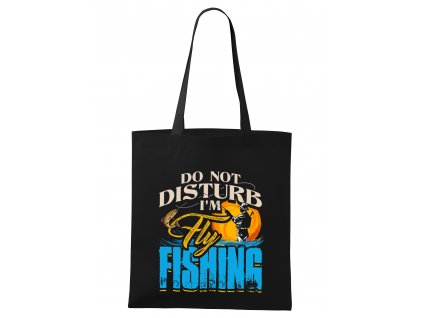 nákupní taška Nevyrušuj rybařím