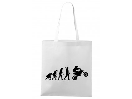 nákupní taška Evoluce motorkář