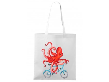 nákupní taška Cyklista Chobotnice