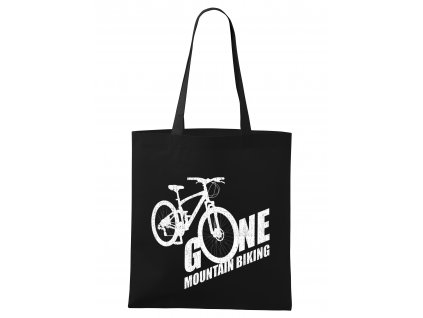 nákupní taška Horská jízda na kole