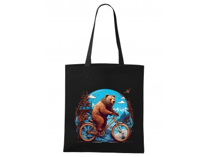 nákupní taška Medvěd kolo