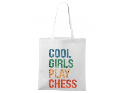 nákupní taška Cool holky hrají šachy