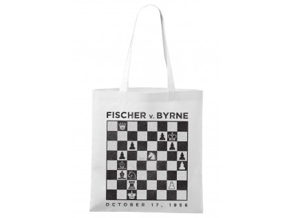 nákupní taška FISCHER vs BYRNE 1956