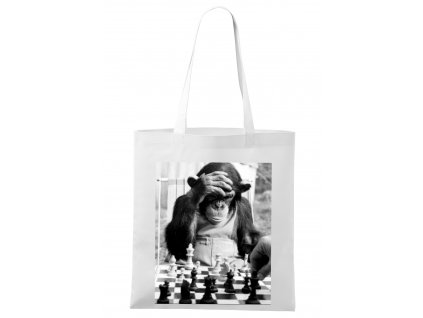 nákupní taška Šachy opice