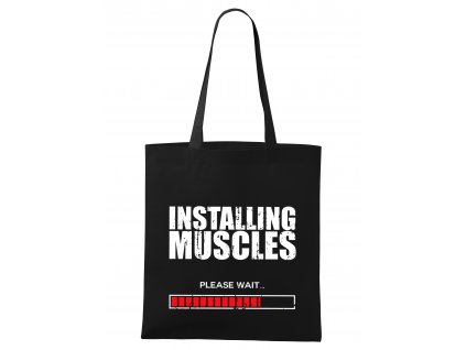 nákupní taška Instaluji svaly