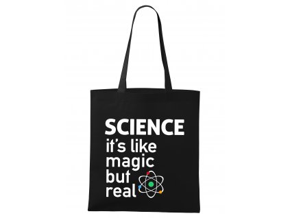 nákupní taška Věda jsou něco jako kouzla ale skutečná