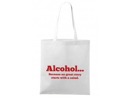 nákupní taška Alkohol skvělé příběhy