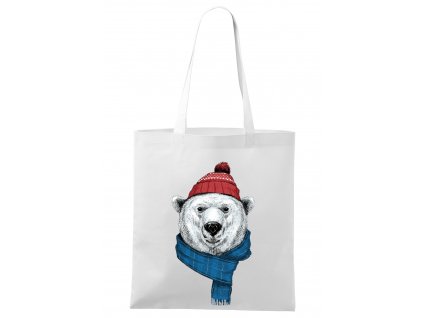 nákupní taška Lední medvěd zima
