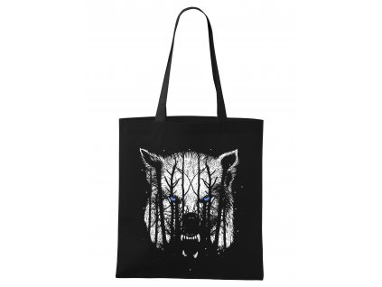 nákupní taška Vlk zima