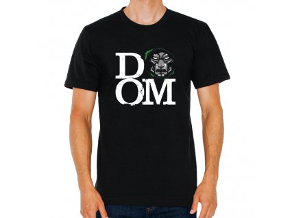 pánské černé tričko Dr Doom