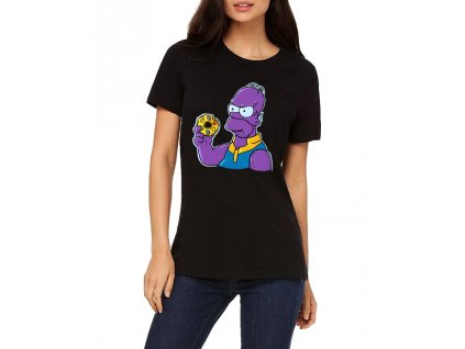 Dámské tričko Homer Simpson Avengers Donut