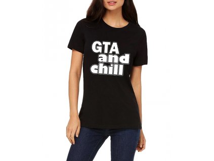 Dámské tričko GTA a Klid