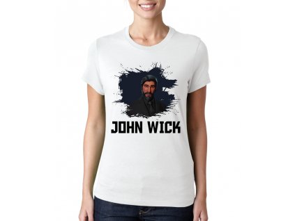 Dámské tričko john wick fortnite