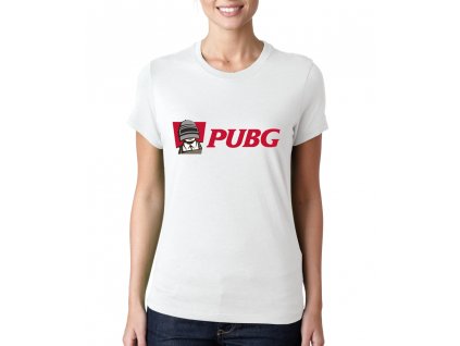 Dámské tričko PUBG imitace KFC