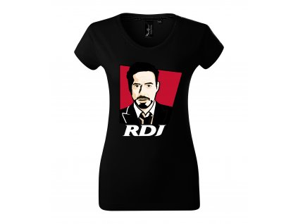 Dámské tričko Robert Downey Jr. Iron man